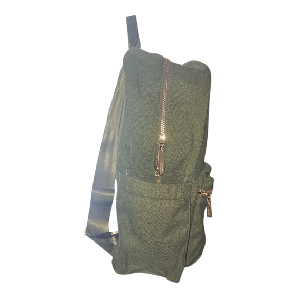 JUJUBE MIDI BackPack Olive Green In Chromatic Linen will Include Dust Bag - Picture 4 of 8